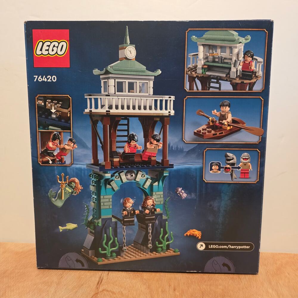 Unopened Lego Harry Potter Triwizard Tournament the Black Lake Set #76420 - Picture 2 of 2